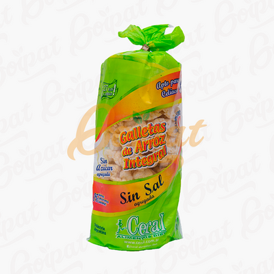 DISCOS DE ARROZ SIN SAL X 100 GRS - CERAL