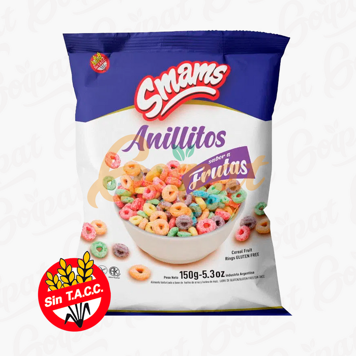 SMAMS - ANILLITOS DE FRUTAS X 150 GRS