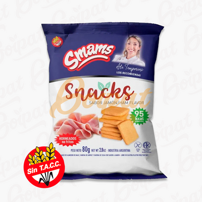 SMAMS - SNACK SABO JAMON X 80 GRS