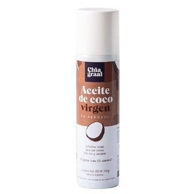 Aceite de Coco en Aerosol Virgen x 150 cc - CHIA GRAAL