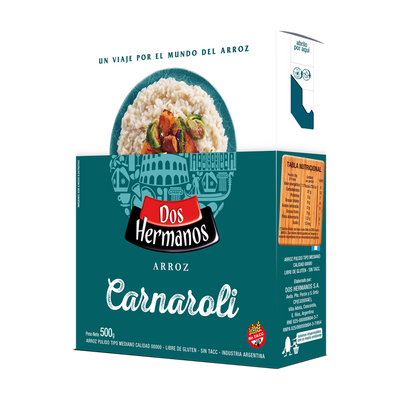 ARROZ CARNAROLI X 500 GRS - DOS HERMANOS