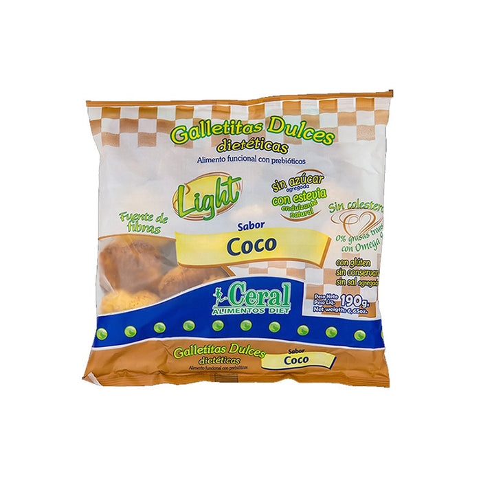 Galletitas Dieteticas de coco x 190 GRS - CERAL - Winka-store