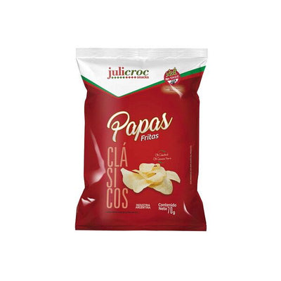 PAPAS FRITAS X 70 GR - SIN TACC - JULICROC