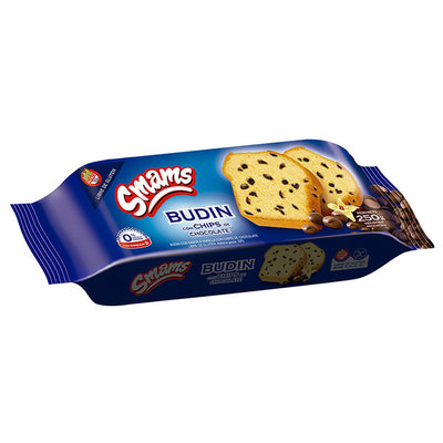 BUDIN CHIPS DE CHOCOLATE X 250 GRS SIN TACC - SMAMS