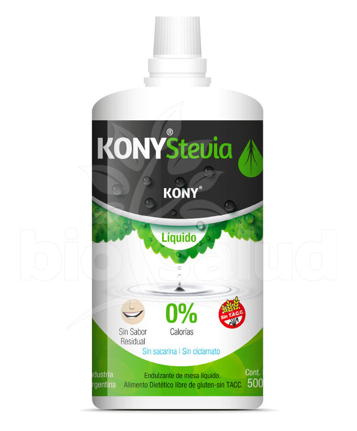 GOTERO STEVIA LIQUIDA X 500 ML - KONY